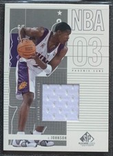 2002/03 Joe Johnson (Suns) SP Game Used Edition Jersey Card