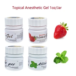 Dental Topical Pain Free Gel 20% Benzocaine Strawberry/Mint Flavor 1oz Jar - Picture 1 of 12