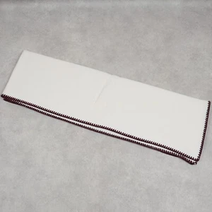 TOTEME Embroidered Wool Cashmere Scarf Snow One Size - Bild 1 von 7