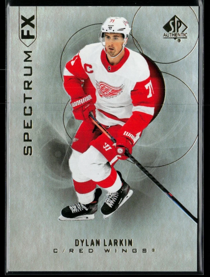 2020-21 SP Authentic Spectrum FX Dylan Larkin #S-21 - Image 1 of 2