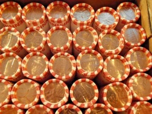 2021 D BU Lincoln Cent Roll - Bild 1 von 6