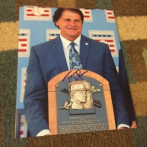 TONY LARUSSA ST. LOUIS CARDINALS SIGNED AUTOGRAPHED 8X10 PHOTO W/COA - Picture 1 of 1