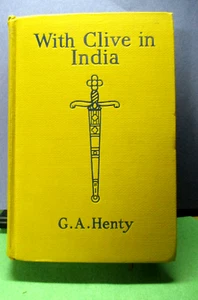 Book G.A. Henty With Clive In India illustrations - Picture 1 of 6