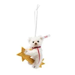 STEIFF EAN 007248 - Teddy Bear Ornament on Shooting Star Christmas New LTD ED - Picture 1 of 1