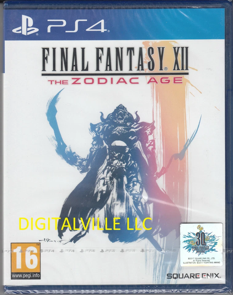 Final Fantasy XII 12 The Zodiac Age Ps4 - US SELLER