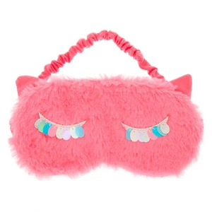 Claire’s Sequin Lashes Sleeping Mask in Pink New with Tags - Picture 1 of 2