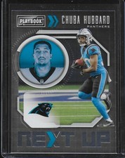 Chuba Hubbard NXT-CHU NEXT UP INSERT 2021 Panini Playbook Football Card Panthers