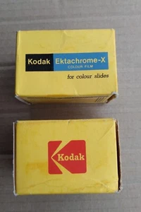 2 rollos 36 exposición Kodak Ektachrome-X 64 ASA película deslizante fechada enero 1976 fastp&p - Imagen 1 de 3
