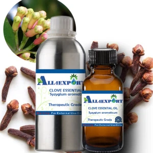 REINES ÄTHERISCHES NELKENÖL Syzygium aromaticum NATÜRLICHER PFLANZLICHER DUFT AROMA - Bild 1 von 30