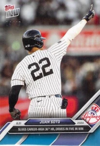 2024 Topps Now 576 Juan Soto Carrera Alta 36 HR's 5 RBI's 24/49 - ¡Envío Gratis! - Imagen 1 de 2
