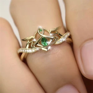Anillo de dedo precioso círculo de impacto Genshin cosplay anillo Alhaitham elegante regalo - Imagen 1 de 4