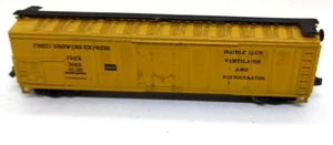 N Scale Trix Fruit Growers Express 50' Reefer 9253 C15187. AUSTRIA, VINTAGE - Picture 1 of 4