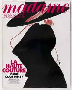 Rene Gruau MONICA BELLUCCI Christopher Lambert TED TURNER Madame Figaro Magazin - Bild 1 von 4