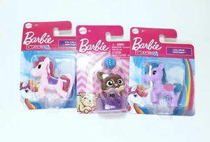*New* Barbie Pets Lot Of 3~kitten, 2 ponies. Mattel 3+ - Picture 1 of 1