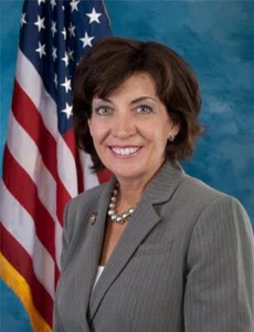 KATHY HOCHUL NEW YORK GOVERNATORE POSTER LUCIDO IMMAGINE STAMPA FOTO BANNER ny 8841 - Foto 1 di 1