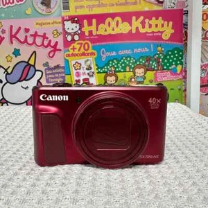 Canon PowerShot SX720 HS 20.3MP 40X Zoom Compact Digital Camera Red - 90% NEW - Picture 1 of 4