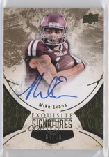 2014 Upper Deck Exquisite Collection Signatures /60 Mike Evans Rookie Auto RC