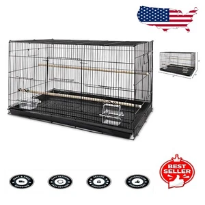 Spacious Indoor Finch Flight Cage with Removable Tray - Perfect for Small Pets - Picture 1 of 3