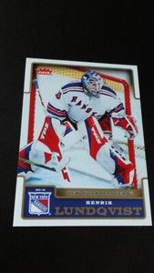 FREE SHIPPING-Henrik Lundqvist-2nd Card-2006/07 Fleer Hockey-no.128