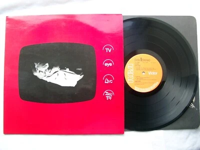 IGGY POP - TV Eye 1977 Live LP - PL 12796 - 1st 1978 UK Issue - Image 1 of 4