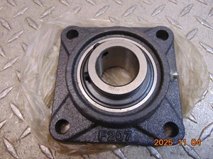 IPTCI UC207-20G STECKLAGER mit F207 4-BOLZEN VIERKANTFLANSCH GEHÄUSE - Bild 1 von 2