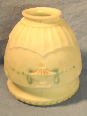 Pantalla de lámpara de cerámica decorativa pequeña para dormitorio Foto 1 de 4