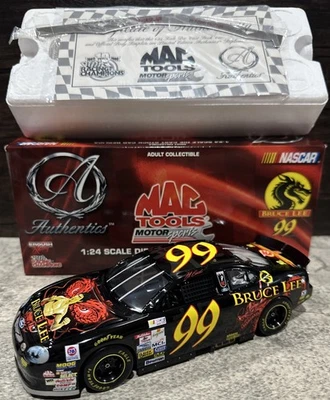1999 Jeff Burton Bruce Lee Ford 1/24 Racing Champions Nascar Diecast MAC Tools - Image 1 of 4