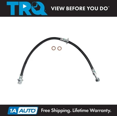 Mangueira de freio dianteira esquerda TRQ para driver lateral compatível com 2013-2018 Acura RDX - Imagem 1 de 4