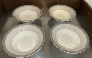 Wedgewood Plaza Bone China Suppe Müslischalen 4er Set - Bild 1 von 9