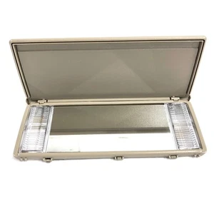 2001-2006 Chevy GMC SUV Sun Visor Vanity Mirror Replacement OEM Shale Beige - Picture 1 of 3