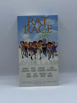Rat Race (2001 VHS) Cuba Gooding Jr. Rowan Atkinson Whoopi Goldberg Jon Lovitz - Image 1 of 4