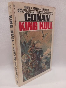 King Kull #1 Robert E. Howard Lin Carter Lancer Paperback 1969 Conan Fantasy  - Picture 1 of 24