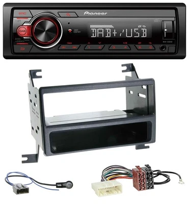 Pioneer MP3 1DIN DAB USB AUX Autoradio für Nissan Juke (J15, 2010-2014) - Bild 1 von 4