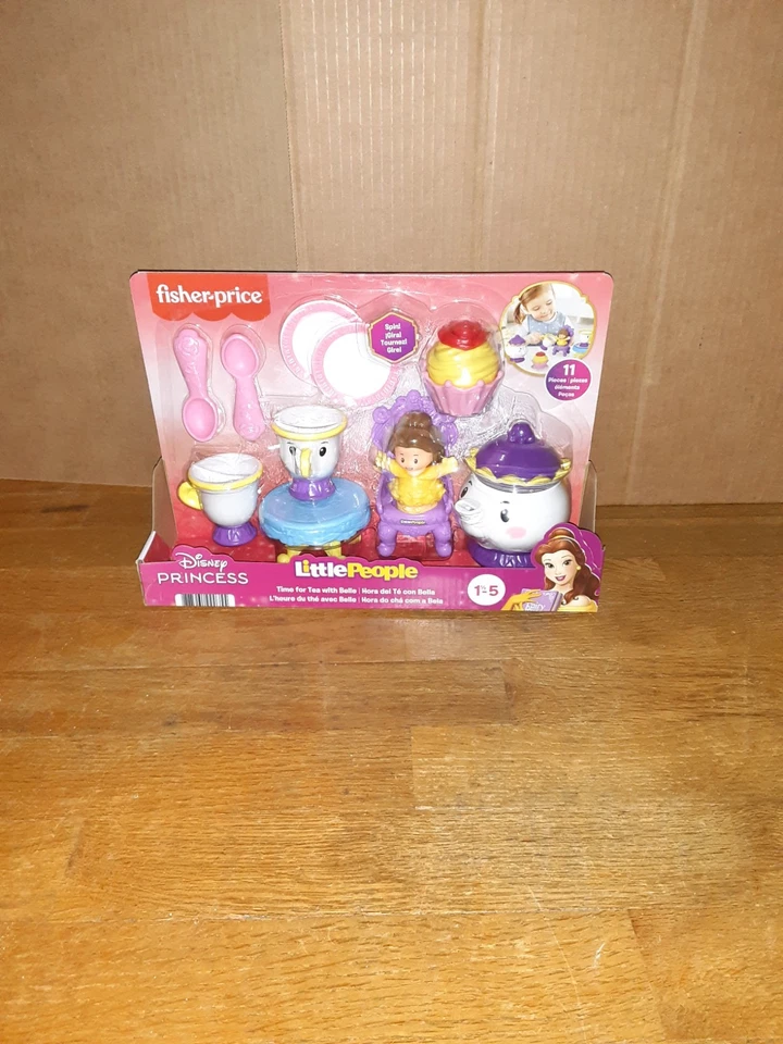 NOVA DISNEY PRINCESA PESCADOR PREÇO PESSOAS PEQUENAS HORA DO CHÁ COM BELLE - Imagem 1 de 1