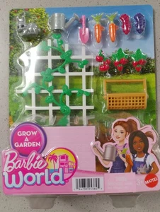Barbie World Grow A Garden 2024 Mattel Spring Plant Spielset - Bild 1 von 8
