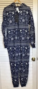 Fabletics Cozy Fleece Faire Isle Nordic Hooded One Piece  SIZE XS Unisex. - Picture 1 of 5