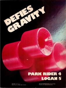 1978 • Park Rider 4 Logan 5 y anuncio impreso FIBREFLEX • Monopatín años 70 ADS-67 - Imagen 1 de 3