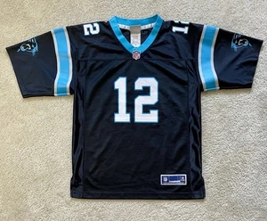 Carolina Panthers NFL Trikot Jugend Kinder Large schwarz DJ MOORE #12 TOP! - Bild 1 von 4