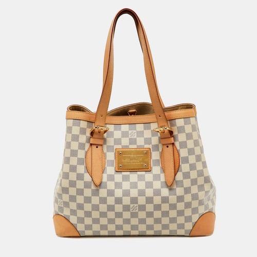 LOUIS VUITTON（LV） Borsa Louis Vuitton Damier Azur Canvas Hampstead MM
