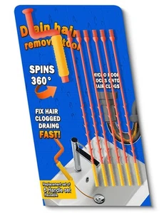2025 New Upgrade Drain Snake Hair Drain Clog Remover Tool - Flexible Sink Dra... - Picture 1 of 7