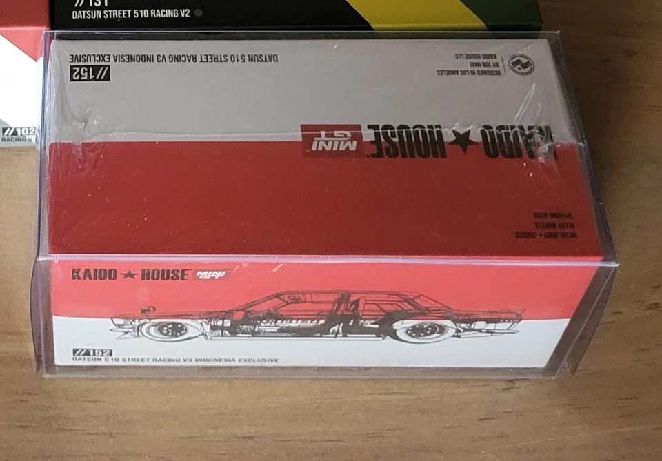 🔥Kaido House #152 Datsun 510 Indonesia Expo exclusiva 1:64 sellada Foto 1 de 1
