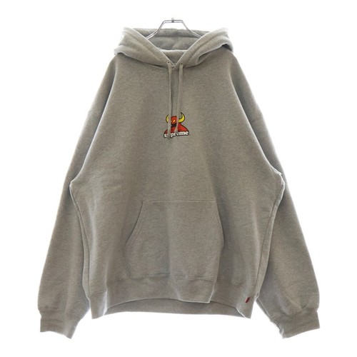 Felpa con cappuccio SUPREME 24ssx macchina giocattolo pullover grigio usata b4f15565e9