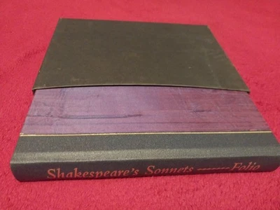 William Shakespeare's Sonnets & A Lover's Complaint ~ The Folio Society (1989) Foto 1 de 4