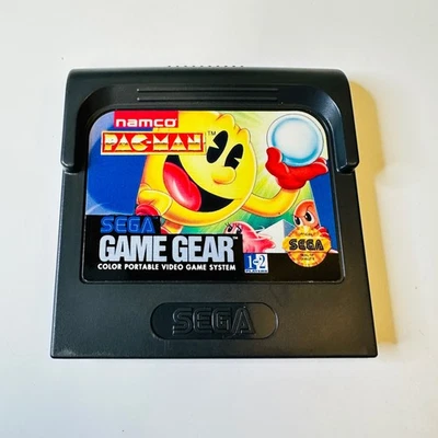 Pac-Man (Sega Game Gear, 1991) Cart, Tested! - Image 1 of 2