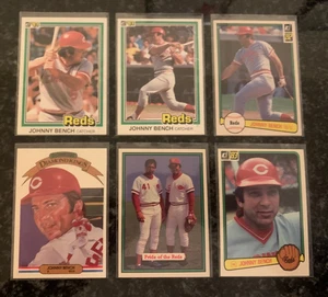 JOHNNY BENCH CARD LOT (ALL DONRUSS)...........6 DIFFERENT - Picture 1 of 2