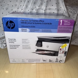 HP - OfficeJet Pro 8139e Wireless All-In-One Inkjet Printer. New In Sealed Box - Picture 1 of 8