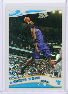 2006 Topps Chrome #80 Chris Bosh Refractor 749/999 - Raptors Foto 1 de 2