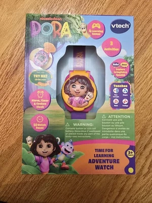 VTech Dora the Explorer Time for Learning Adventure Watch  - Image 1 of 4