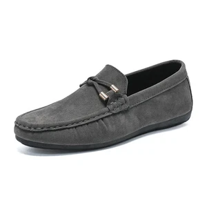 Mocasines Transpirables Informales Zapatos Para Hombre Planos Antideslizantes Conducción Suave Barco Zapatos - Imagen 1 de 13