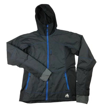 Chaqueta con Capucha Eddie Bauer First Ascent Para Mujer Grande Híbrida Softshell Cremallera Completa Foto 1 de 4